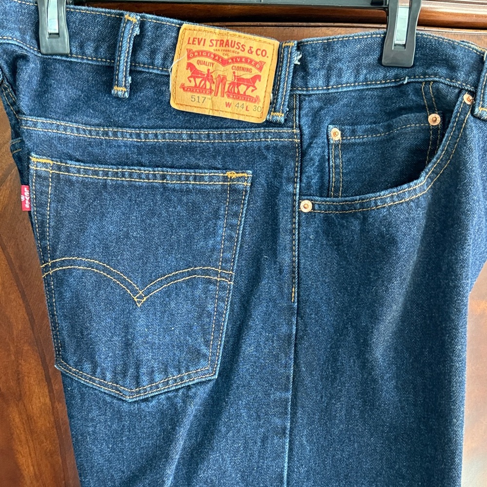 Levi's Dark Indigo Straight Jeans